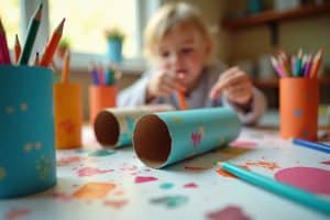 Kreative Bastelarbeiten mit Klopapierrollen für alle
