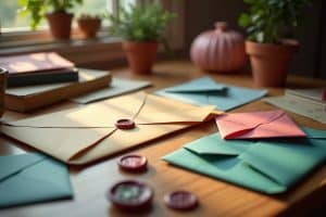 Briefumschläge basteln: Kreative DIY-Ideen für Zuhause