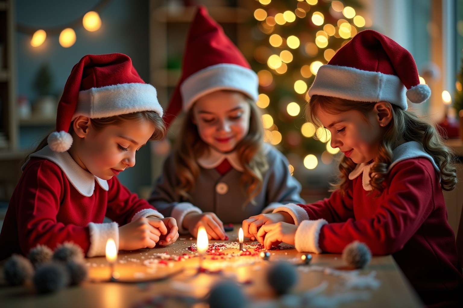 Weihnachtswichtel basteln - Kreative Ideen für Kinder