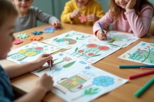 Kreative Bastelvorlagen für Kinder zum Nachmachen