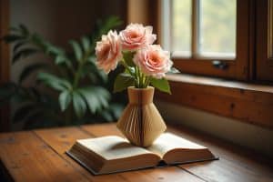 DIY-Deko basteln mit alten Buchseiten - Kreative Ideen