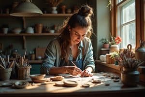 Handarbeit von zu Hause: Erfolgreich von daheim kreativ sein