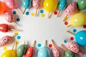 13 Basteln Partydeko Ideen für Kinder