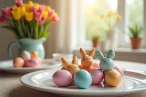 14 Tischdeko Ostern Bastelideen